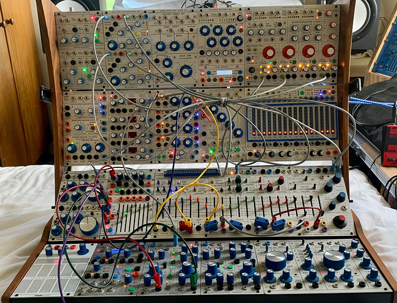 The story of early tape music, microsound, and a Eurorack